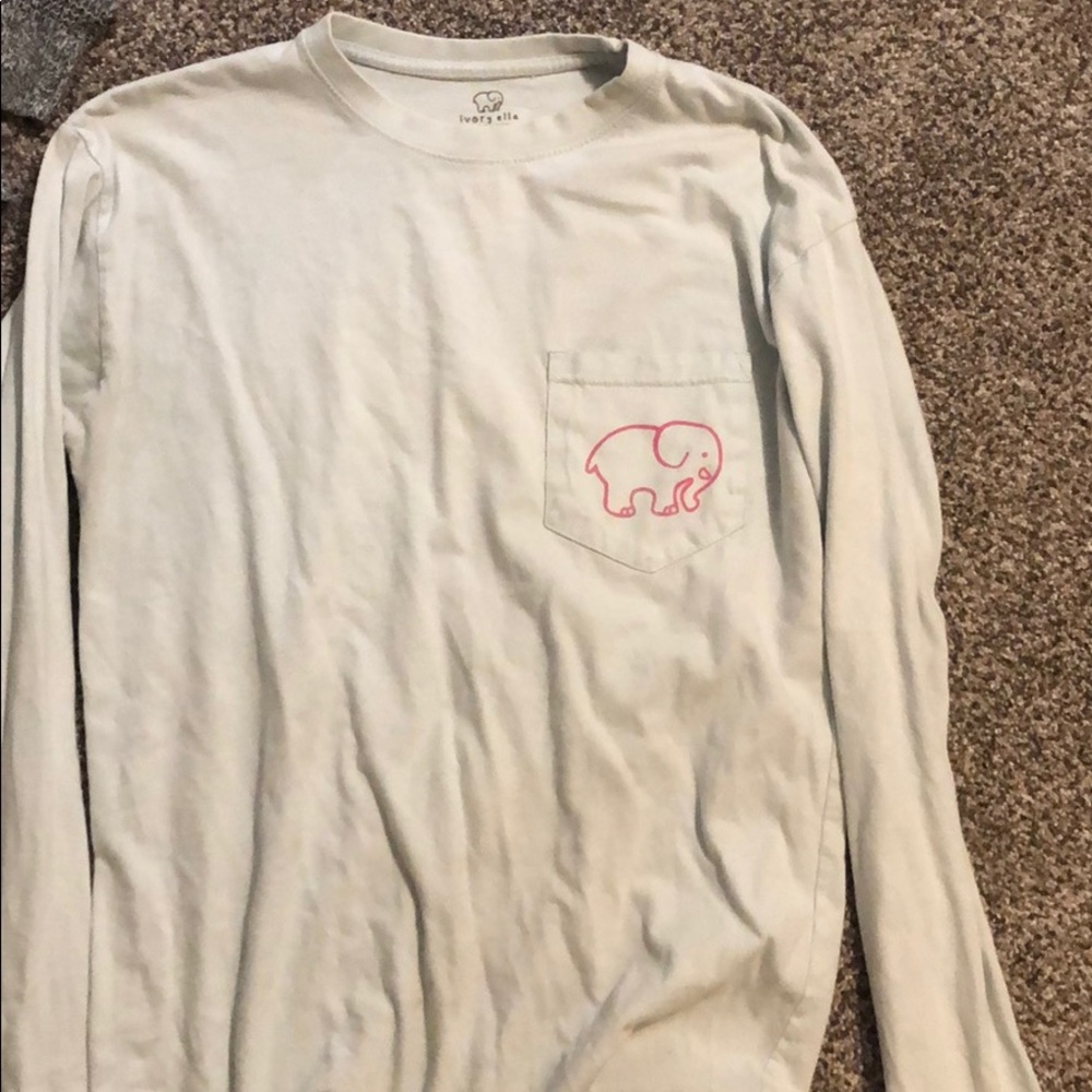 Light blue ivory Ella long sleeve